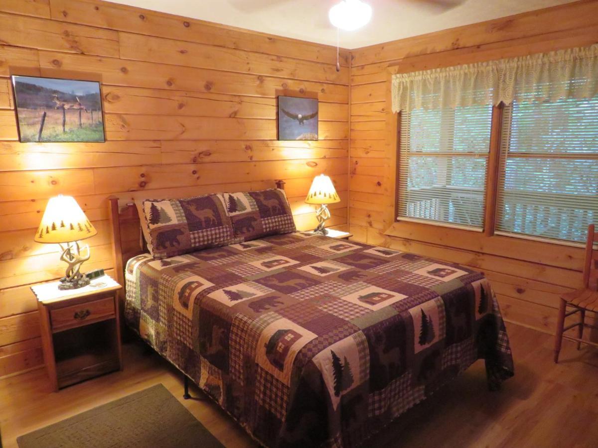 Misty Creek Log Cabins マギー・バレー エクステリア 写真