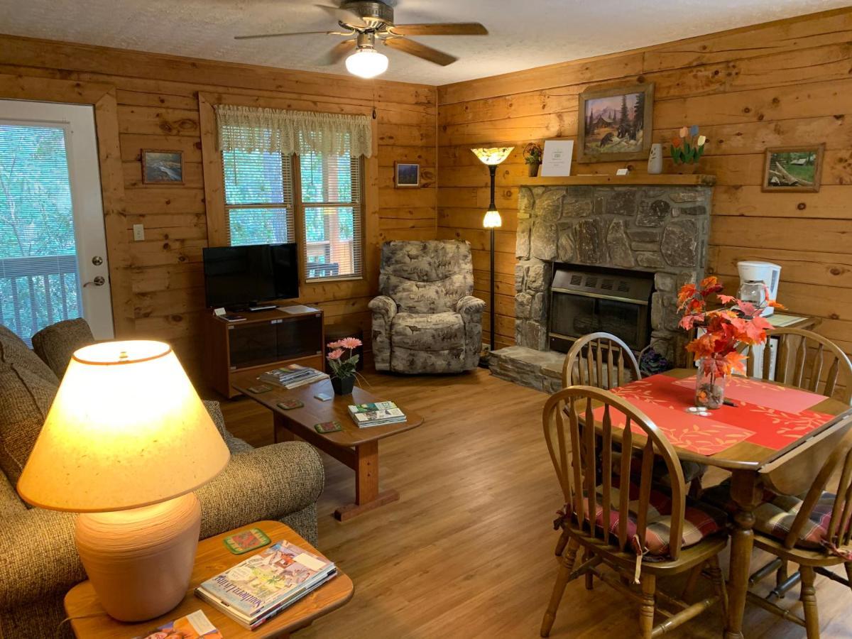 Misty Creek Log Cabins マギー・バレー エクステリア 写真